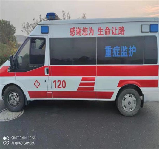 新州镇救护车出租服务案例3